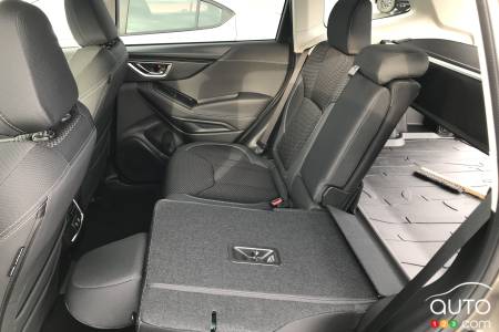 2021 Subaru Forester, 2nd row, one seat folded down